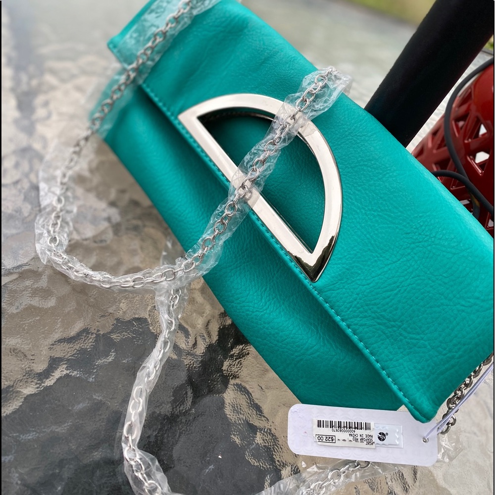 Charming Charlie’s Turquoise Purse